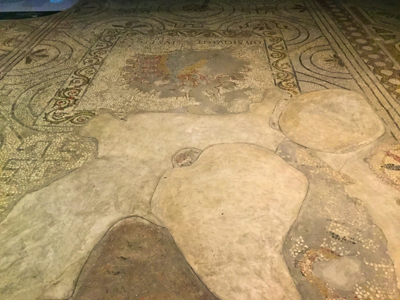 Archaeological area under the Florence cathedral