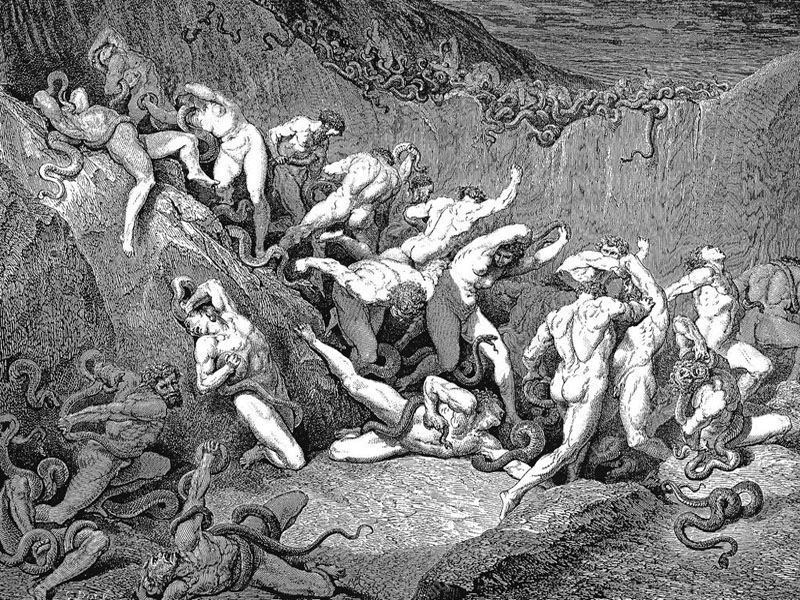 Apparizione di Vanni Fucci (97-126)