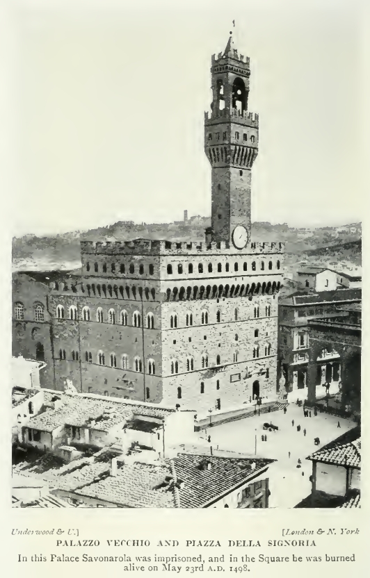 FLORENCE! La Citta del Fiore! The City of Flowers! At the mere mention of its name visions rise in our minds of all that is beautiful in Art, and all that is quaint, and picturesque, and turbulent, in mediaeval history.