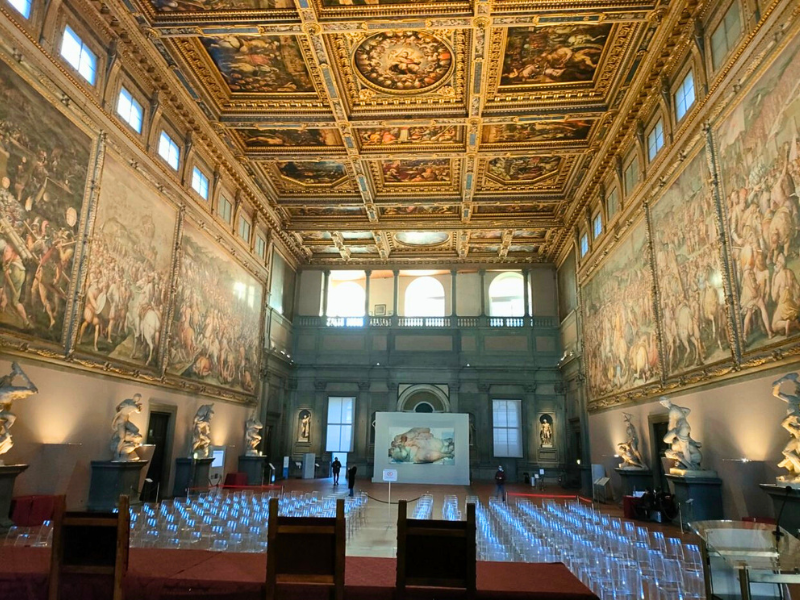 Salone dei Cinquecento a Palazzo Vecchio
