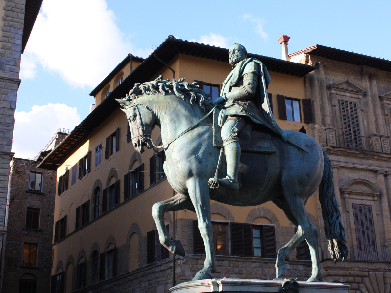 Statua di Cosimo I del Giambologna