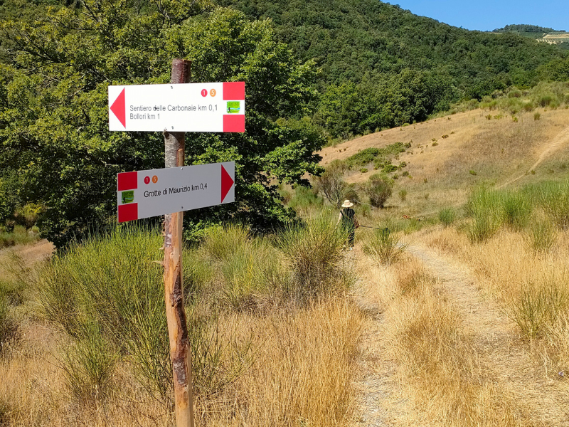 maurizio Becherini si dedicò alla Fede religiosa alla Preghiera immerso nella Natura