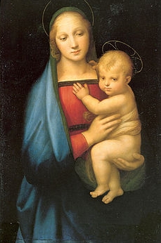 La Madonna del Granduca Ã¨ un olio su tavola di Raffaello Sanzio del 1504 ca, oggi esposta a Palazzo Pitti.