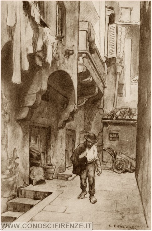 Vicolo degli Alberighi di Nino della Gatta