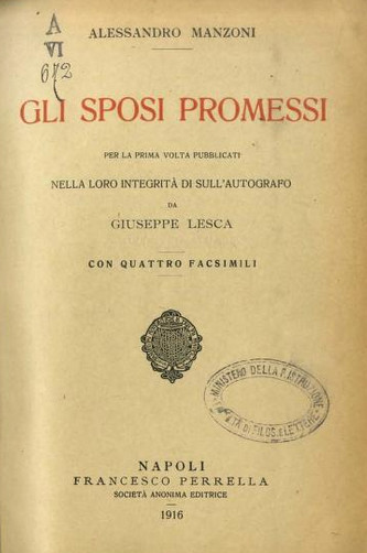 Gli Sposi Promessi