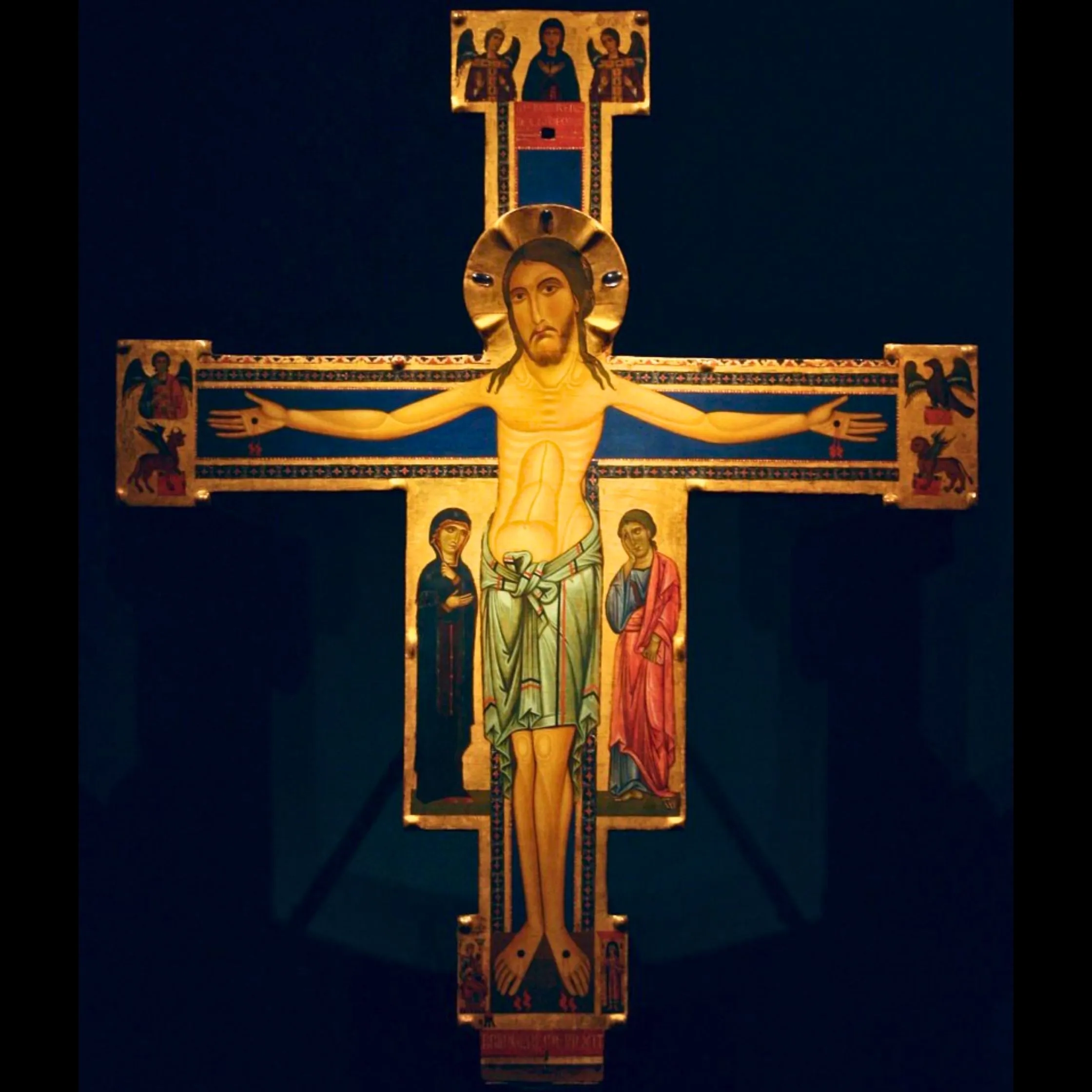 Croce di Lucca, oggi  la vedi al Museo Nazionale di Villa Guinigi.