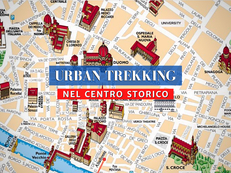 Passeggiare per il centro storico fiorentino