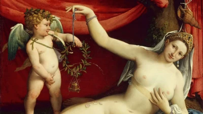 La Venere con Cupido