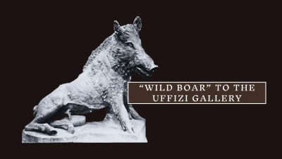 Wild Boar to the Uffizi Gallery