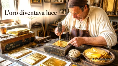 I battiloro trasformavano l’oro in luce