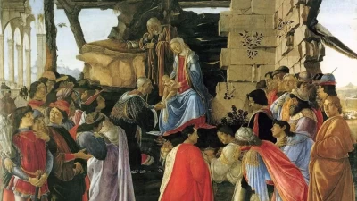 Adorazione dei Magi di S. Botticelli