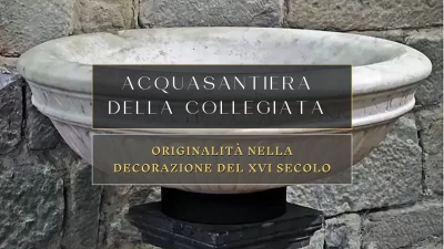 Acquasantiera dalla Collegiata
