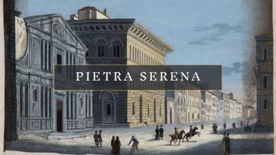 La pietra serena fiorentina