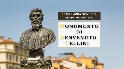 Benvenuto Cellini su Ponte Vecchio